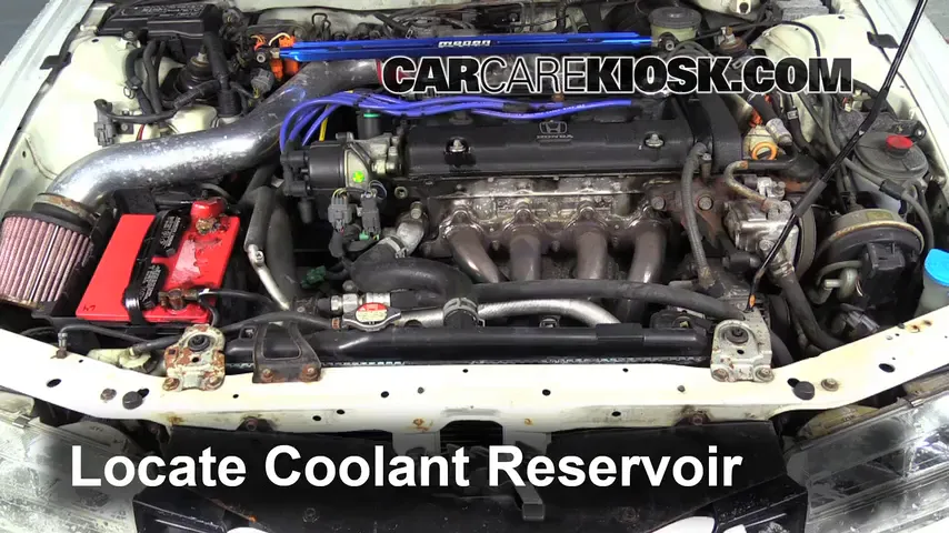 1995 Honda Prelude Si 2.3L 4 Cyl. Coolant (Antifreeze)